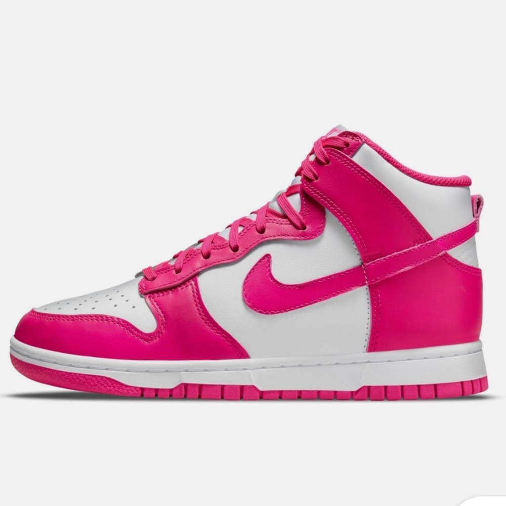 Womens Nike Dunk High 'Pink Prime’ DD1869-110